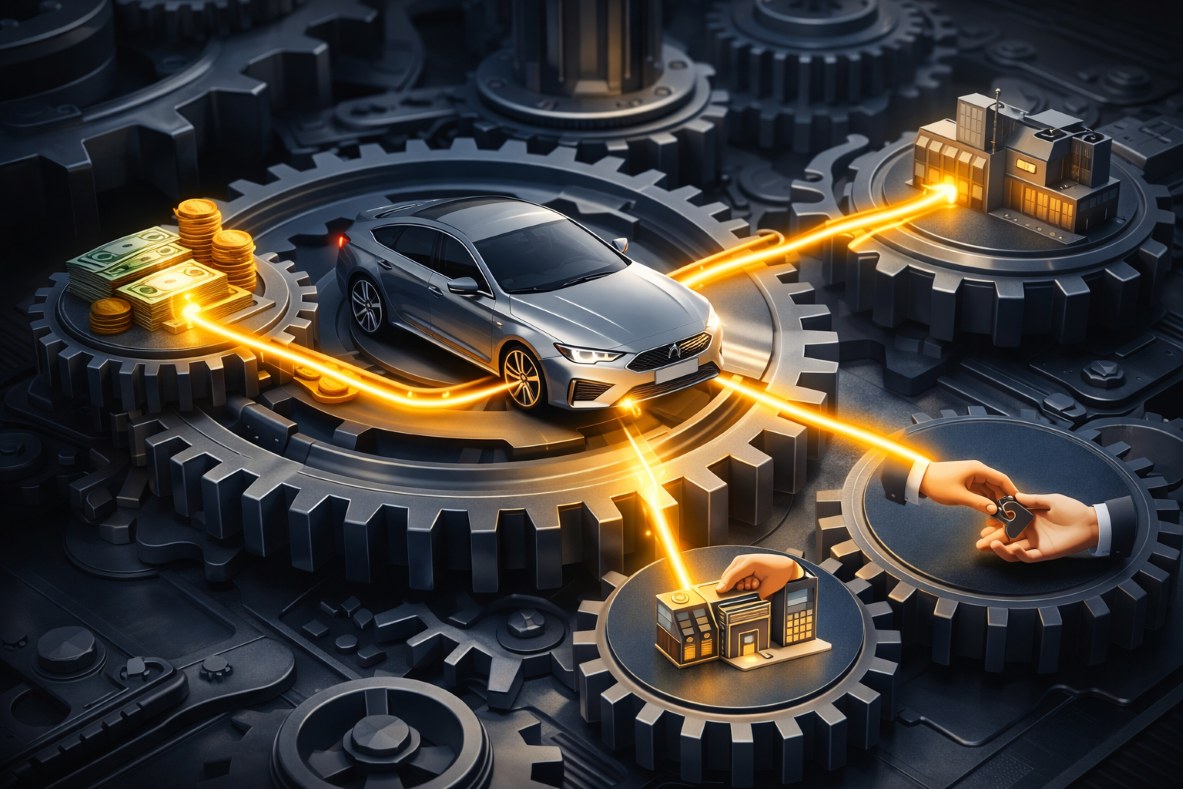 Иллюстрация к странице современный автозайм – оперативный инструмент для бизнеса на сайте МФО CarMoney - выдача займа под залог