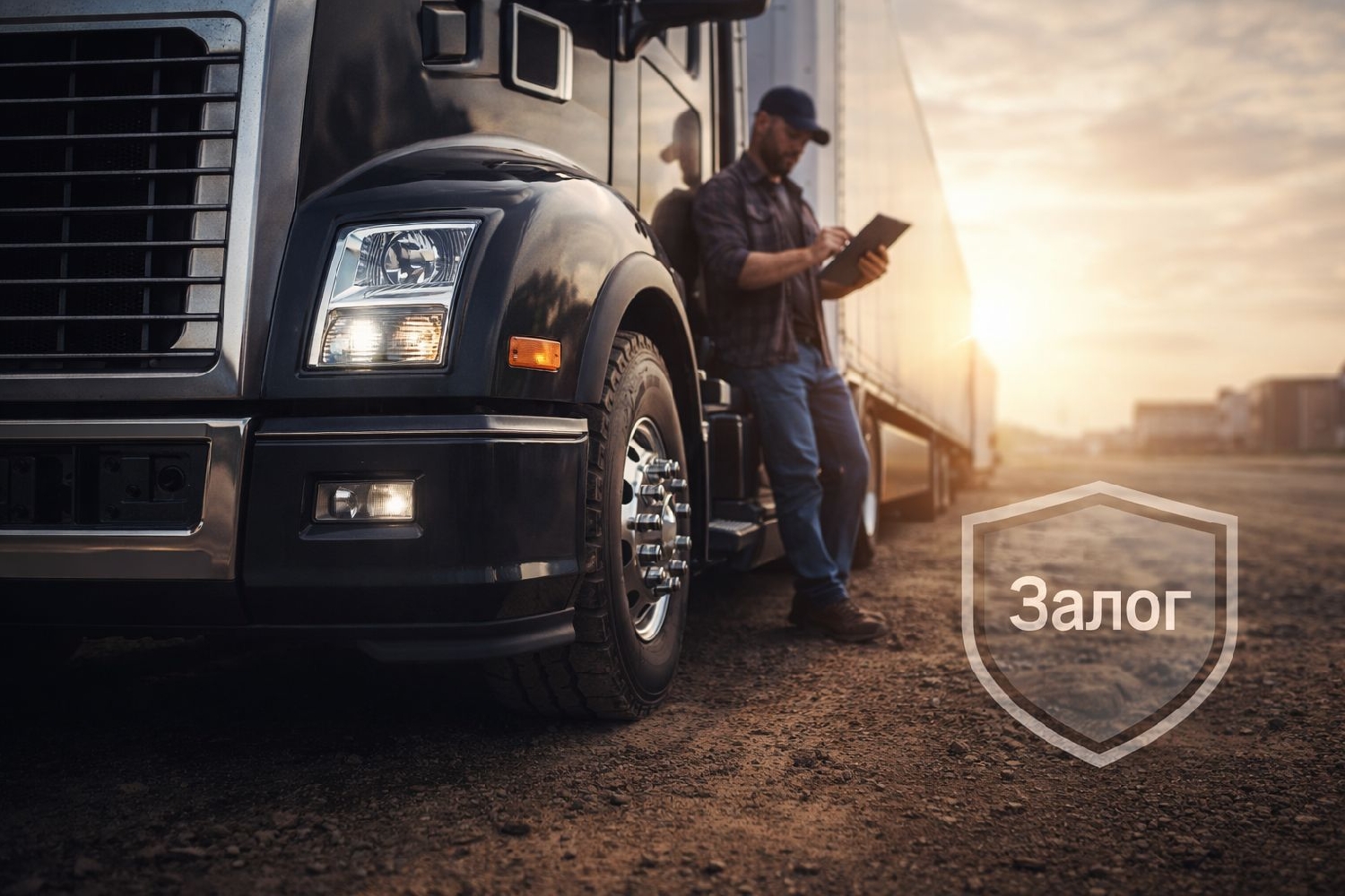 Иллюстрация к странице займ под залог ПТС грузового автомобиля на сайте МФО CarMoney - выдача займа под залог